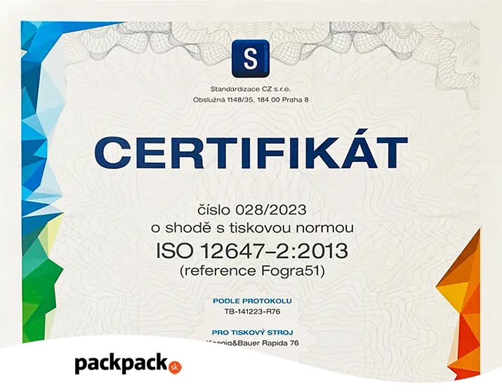 FOGRA 51 certifikat